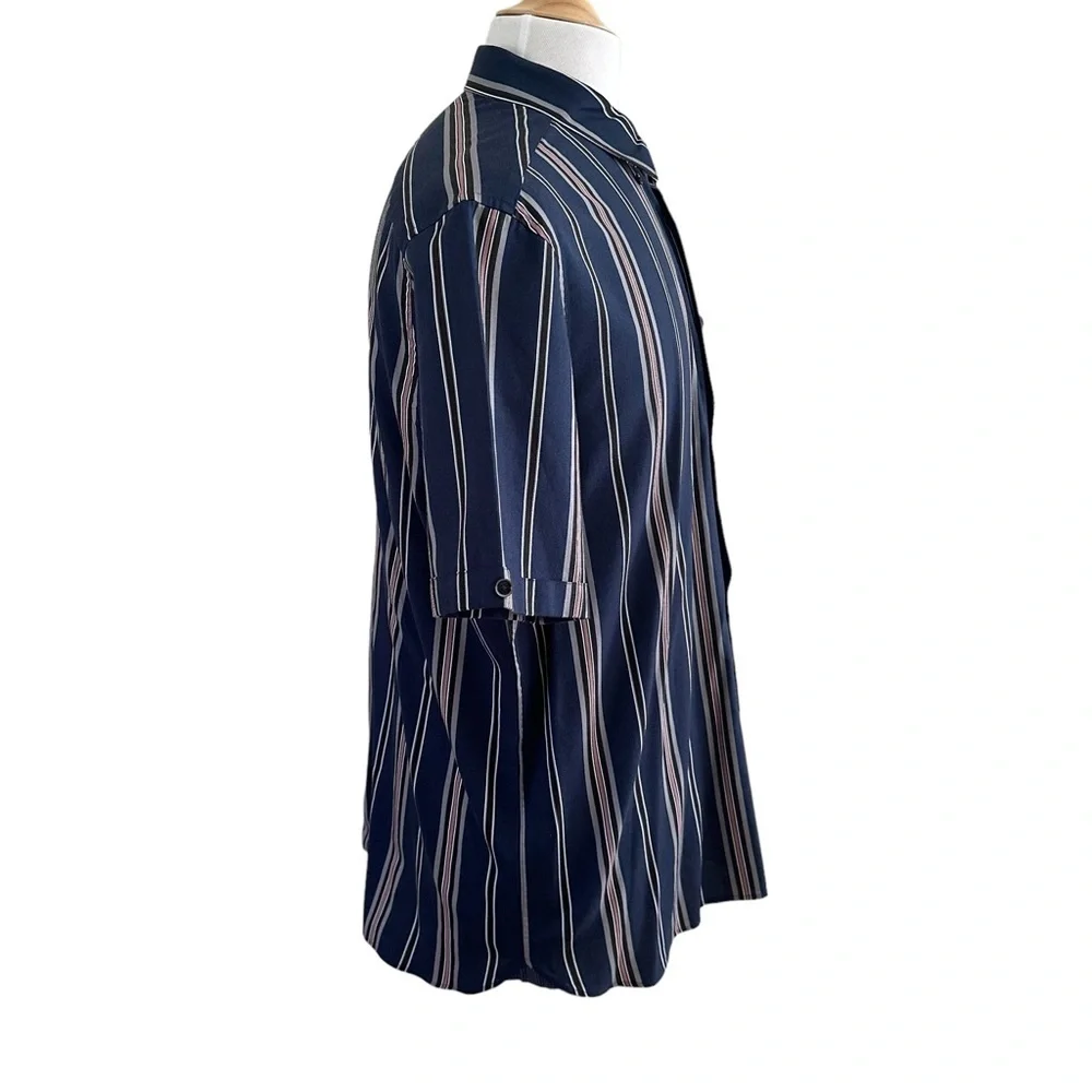Ted Baker London Men’s Short Sleeves Button Down Shirt Blue Size 7